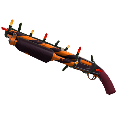 Festivized Pumpkin Plastered Shotgun (Minimal Wear)