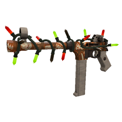 Festivized Killstreak Sarsaparilla Sprayed SMG (Factory New)