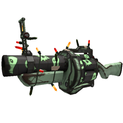 Strange Festivized Haunted Ghosts Grenade Launcher (Well-Worn)
