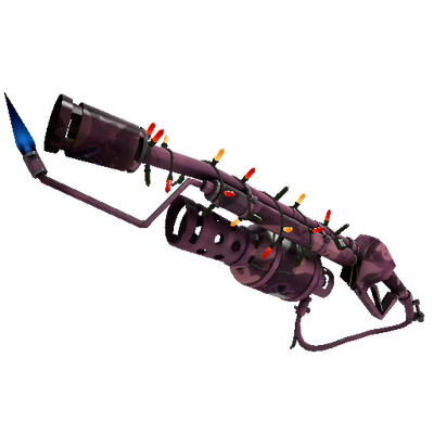 Festivized Spectral Shimmered Flame Thrower (Minimal Wear)