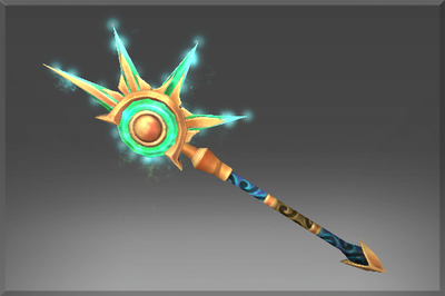 Inscribed Staff of the Crested Dawn
