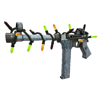 Strange Festivized Killstreak Glacial Glazed SMG (Field-Tested)