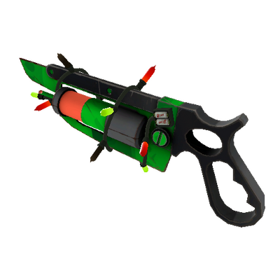 Festivized Specialized Killstreak Health and Hell (Green) Ubersaw (Minimal Wear)