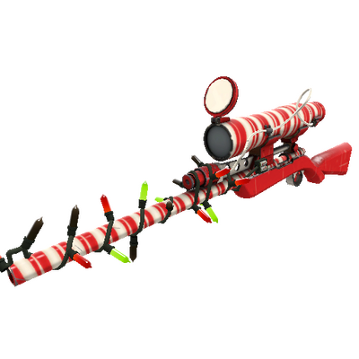Festivized Specialized Killstreak Peppermint Swirl Sniper Rifle (Minimal Wear)