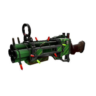 Festivized Elfin Enamel Iron Bomber (Well-Worn)