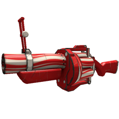 Killstreak Peppermint Swirl Grenade Launcher (Minimal Wear)