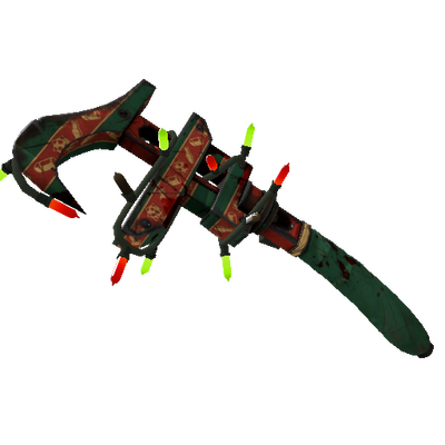 Festivized Specialized Killstreak Sleighin' Style Jag (Battle Scarred)