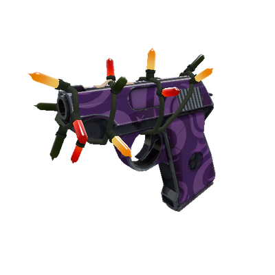 Festivized Portal Plastered Pistol (Minimal Wear)