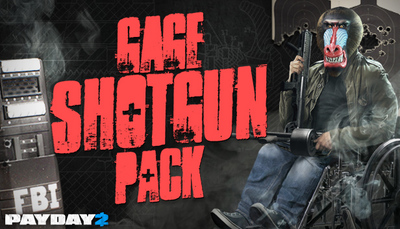 PAYDAY 2: Gage Shotgun Pack