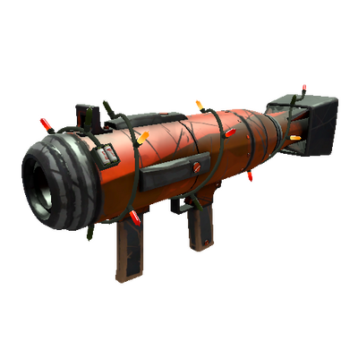 Festivized Killstreak Health and Hell Air Strike (Well-Worn)