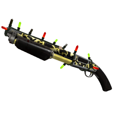 Festivized Specialized Killstreak Electroshocked Shotgun (Well-Worn)