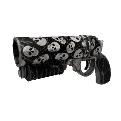Killstreak Skull Cracked Scorch Shot (Well-Worn)
