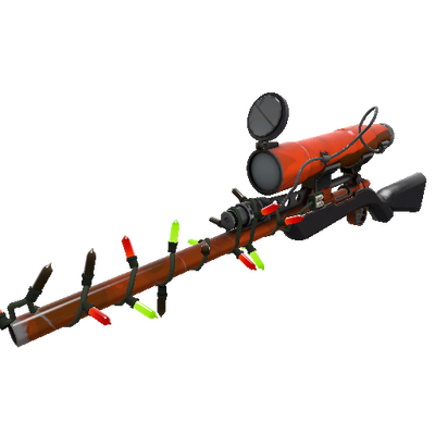 Strange Festivized Health and Hell Sniper Rifle (Field-Tested)