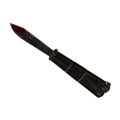 Graphite Gripped Knife (Battle Scarred)