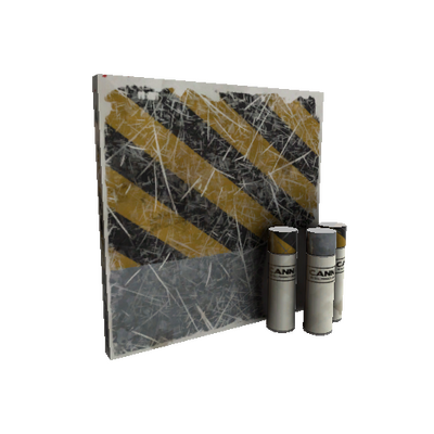 Strange Hazard Warning War Paint (Well-Worn)