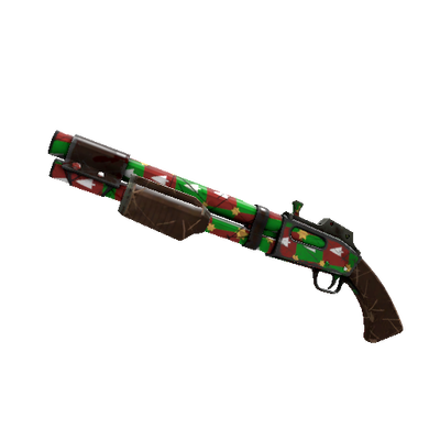 Strange Gifting Mann's Wrapping Paper Reserve Shooter (Battle Scarred)
