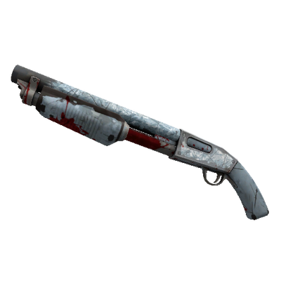 Glacial Glazed Shotgun (Battle Scarred)