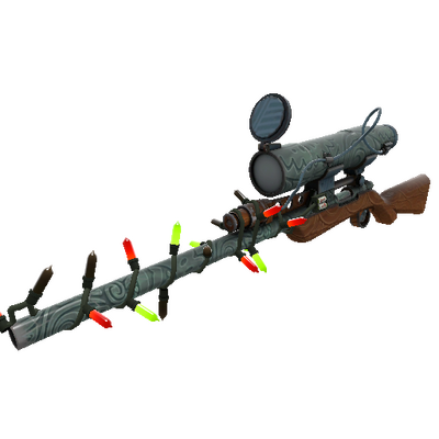 Strange Festivized Killstreak Pacific Peacemaker Sniper Rifle (Field-Tested)