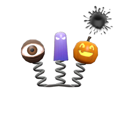 Unusual Spooky Head-Bouncers