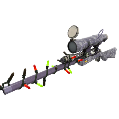 Strange Festivized Specialized Killstreak Yeti Coated Sniper Rifle (Field-Tested)