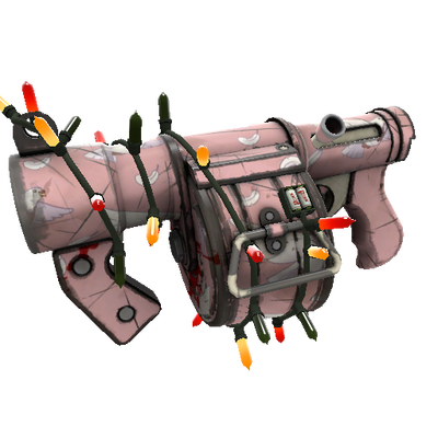 Strange Festivized Dovetailed Stickybomb Launcher (Well-Worn)