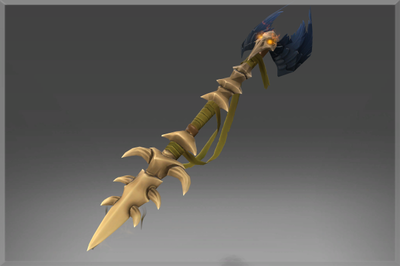 Inscribed Darkwood Witness Weapon