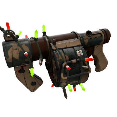 Festivized Warborn Stickybomb Launcher (Well-Worn)