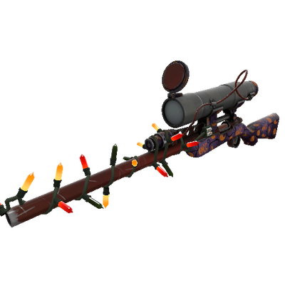 Strange Festivized Specialized Killstreak Spirit of Halloween Sniper Rifle (Field-Tested)
