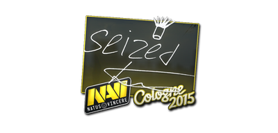 Sticker | seized | Cologne 2015