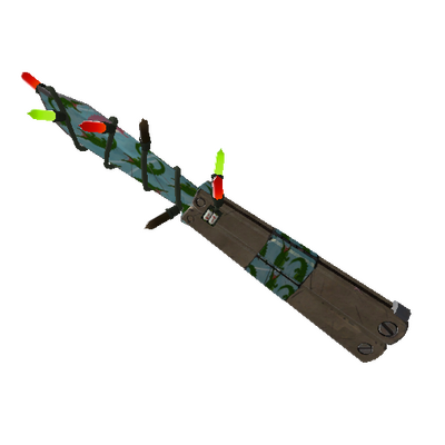 Strange Festivized Croc Dusted Knife (Minimal Wear)