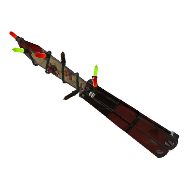 Festivized Cookie Fortress Knife (Battle Scarred)