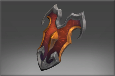 Inscribed Fire Tribunal Shield
