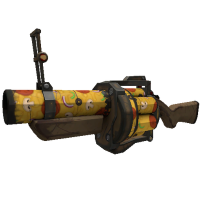 Strange Pizza Polished Grenade Launcher (Well-Worn)
