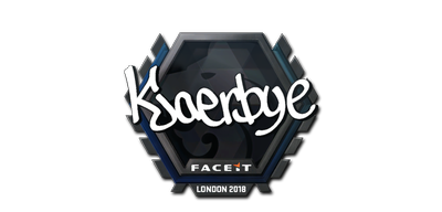 Наклейка | Kjaerbye | Лондон 2018