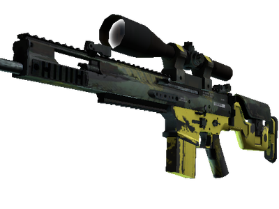 StatTrak™ SCAR-20 | Jungle Slipstream (Field-Tested)