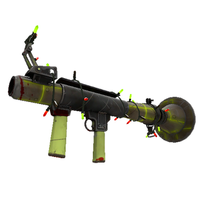 Festivized Uranium Rocket Launcher (Battle Scarred)