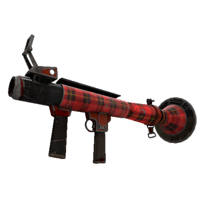 Plaid Potshotter Mk.II Rocket Launcher (Battle Scarred)