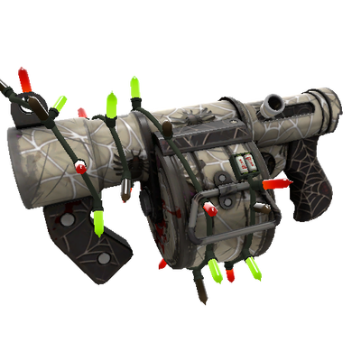 Festivized Spider Season Stickybomb Launcher (Well-Worn)