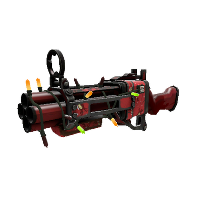 Strange Festivized Smissmas Spycrabs Iron Bomber (Well-Worn)