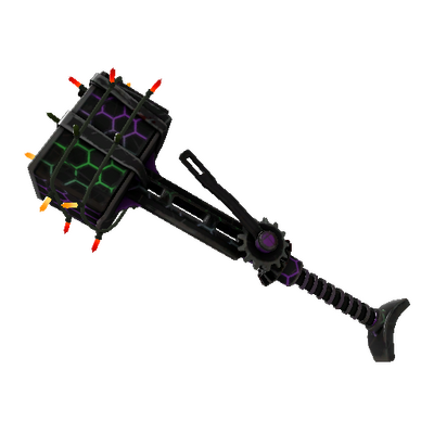 Strange Festivized Killstreak Hypergon Powerjack (Well-Worn)