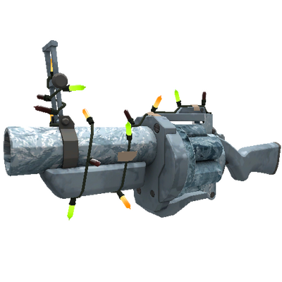 Strange Festivized Specialized Killstreak Glacial Glazed Grenade Launcher (Factory New)