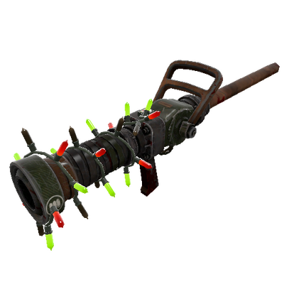 Festivized Stealth Specialist Medi Gun (Battle Scarred)