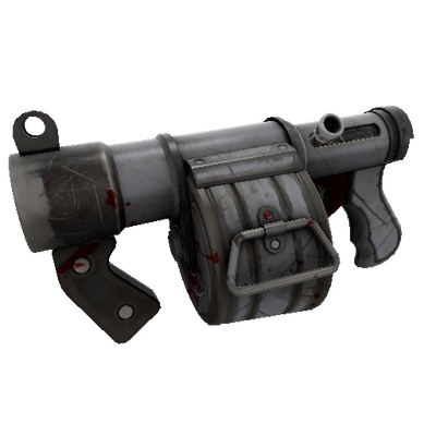 Steel Brushed Stickybomb Launcher (Battle Scarred)
