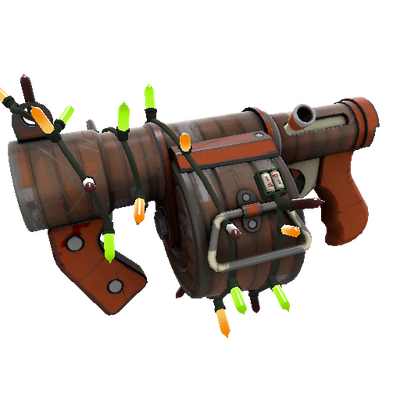 Strange Festivized Civil Servant Mk.II Stickybomb Launcher (Field-Tested)