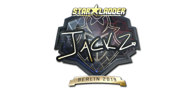 Sticker | JaCkz (Gold) | Berlin 2019