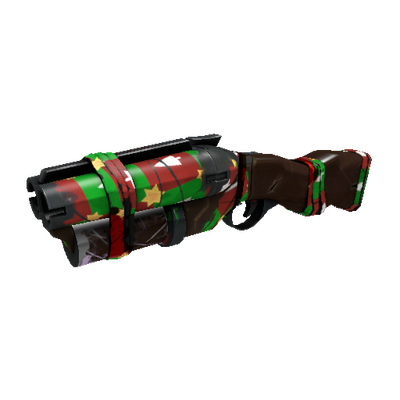 Strange Killstreak Gifting Mann's Wrapping Paper Soda Popper (Well-Worn)