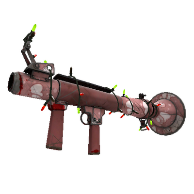 Festivized Seriously Snowed Rocket Launcher (Battle Scarred)