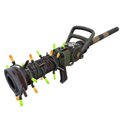 Festivized Killstreak Brawler's Iron Medi Gun (Field-Tested)