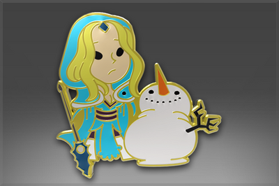 Genuine Значок: Crystal Maiden